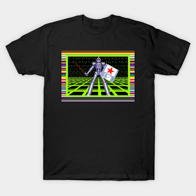 Binary Warrior T-Shirt by Maxsomma